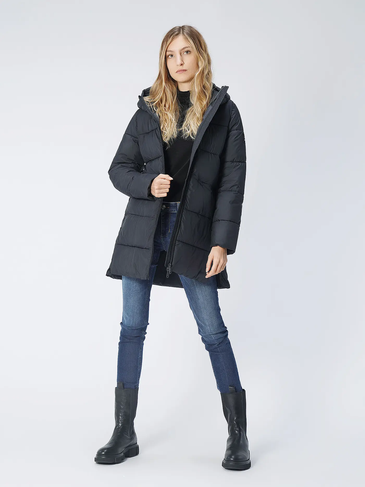 ECOALF | Steppmantel MARANGUALF | schwarz